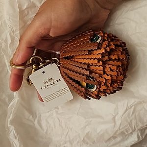 Coach Coachies DREAM Bag Charm Leather